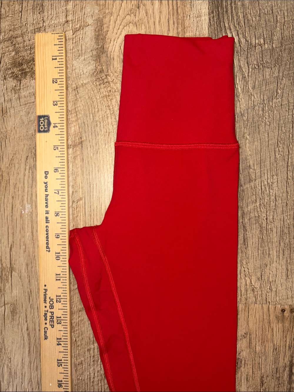 lululemon athletica High-Rise Red Leggings - Picture 2 of 5